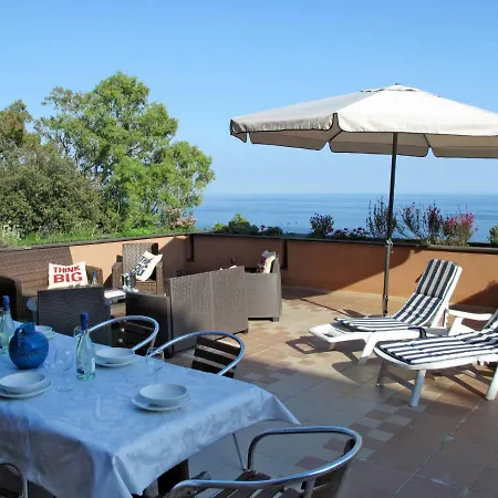 公寓 Locazione Turistica Le Terrazze Sul Mare - Vra100 瓦拉泽